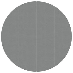 Telo Sotto Piscina Grigio Chiaro Ã˜428 cm Geotessile Poliesterecod mxl 79333