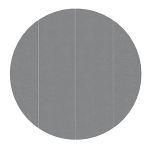 Telo Sotto Piscina Grigio Chiaro Ã˜458 cm Geotessile Poliesterecod mxl 126874