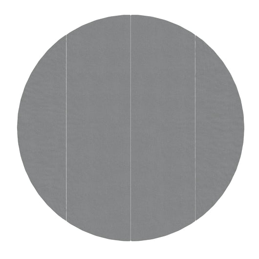 Telo Sotto Piscina Grigio Chiaro Ø458 cm Geotessile Poliestere 94228