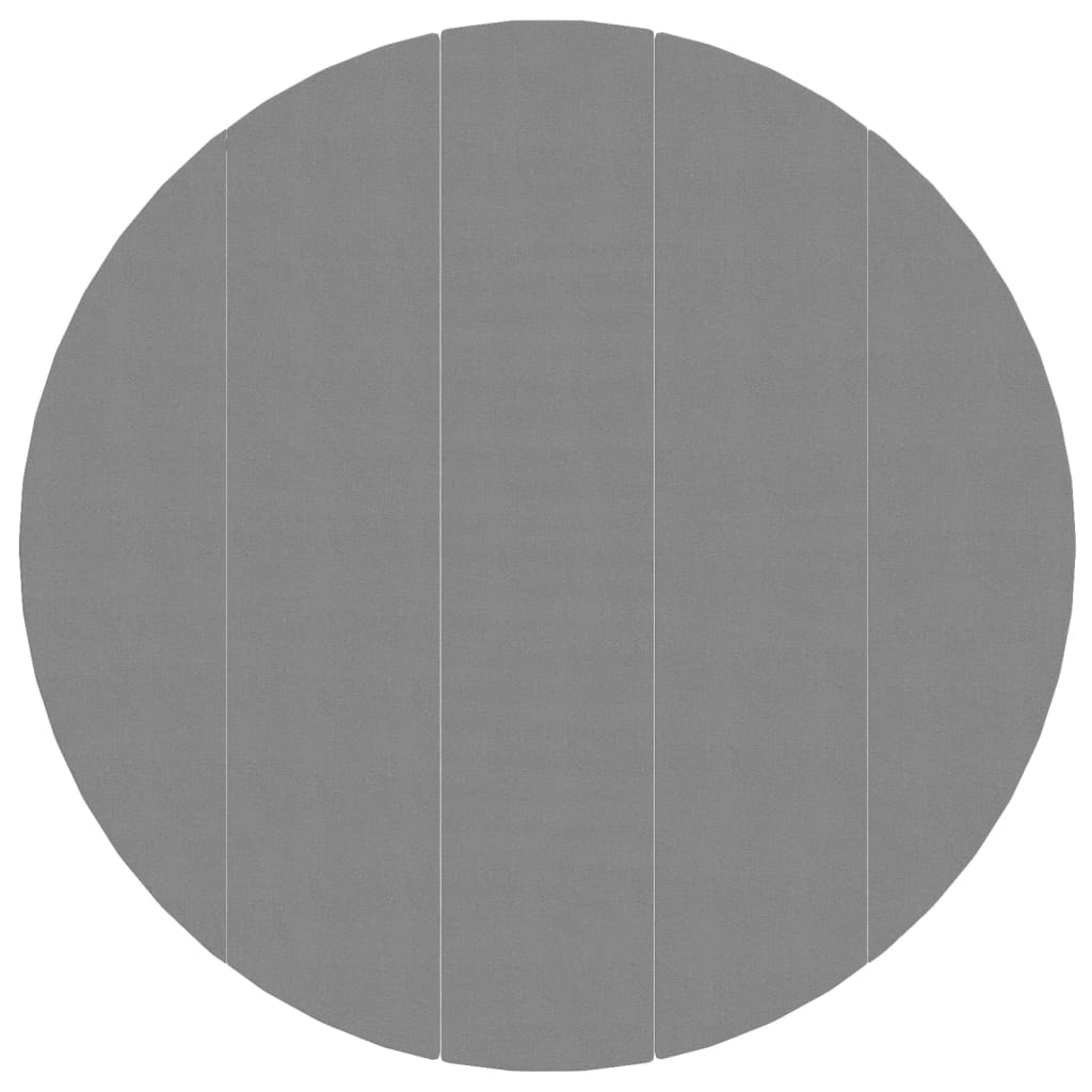 Telo Sotto Piscina Grigio Chiaro Ø550 cm Geotessile Poliestere 94230