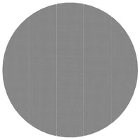 Telo Sotto Piscina Grigio Chiaro Ø550 cm Geotessile Poliestere 94230