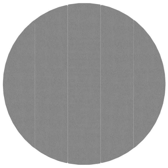 Telo Sotto Piscina Grigio Chiaro Ø550 cm Geotessile Poliestere 94230