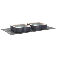 Telo Sotto Piscina Grigio Chiaro 750x370 Geotessile Poliestere 94236