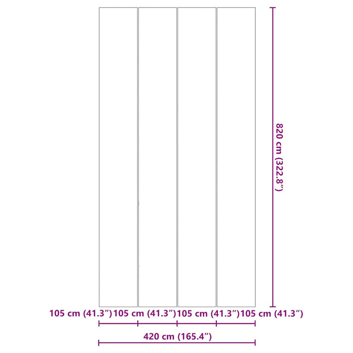 Telo Sotto Piscina Grigio Chiaro 820x420 Geotessile Poliestere 94237