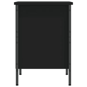 Scarpiera scarpiera mobile portaoggetti ingresso corridoio soggiorno 38 x 35 x 50 cm legno multistrato nero 02_0021969