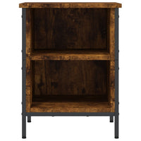 Scarpiera Rovere Fumo 38x35x50 cm in Legno Multistrato 831830