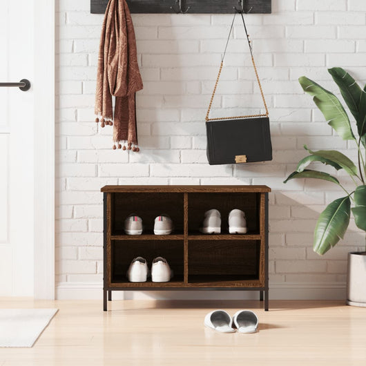 Scarpiera Rovere Marrone 69x35x50 cm in Legno Multistratocod mxl 103209