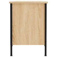 Scarpiera Rovere Sonoma 100x35x50 cm in Legno Multistrato 831839