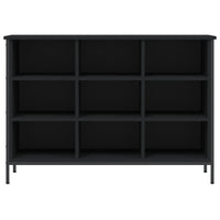 Scarpiera Nera 100x35x70 cm in Legno Multistrato 831843