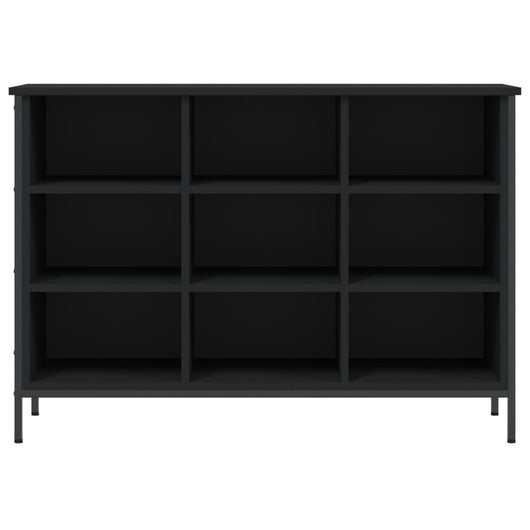 Scarpiera scarpiera mobile portaoggetti ingresso corridoio soggiorno 100 x 35 x 70 cm legno multistrato nero 02_0021934