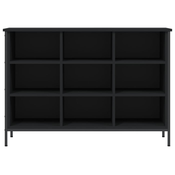 Scarpiera scarpiera mobile portaoggetti ingresso corridoio soggiorno 100 x 35 x 70 cm legno multistrato nero 02_0021934