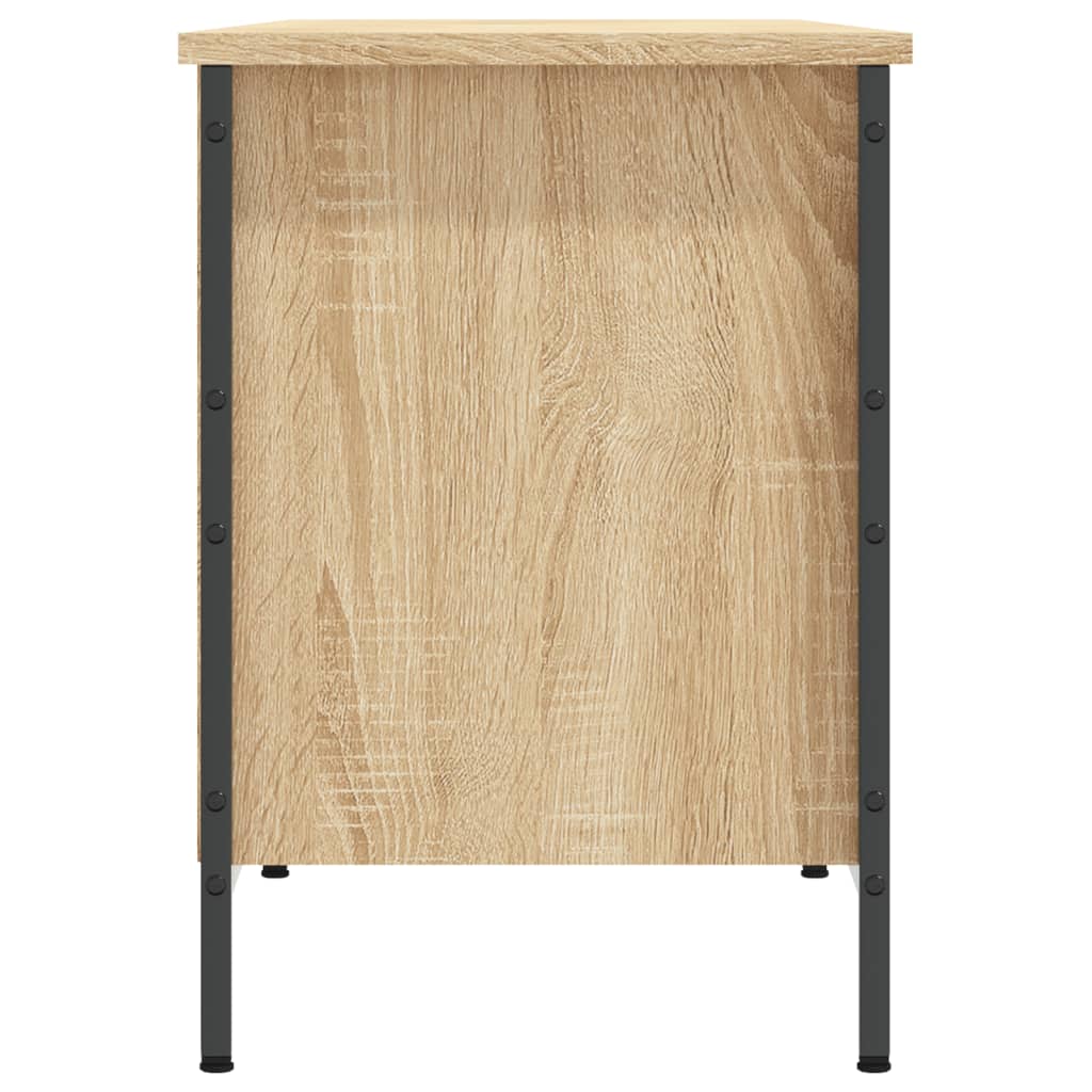 Scarpiera scarpiera mobile contenitore ingresso corridoio soggiorno sonoma 131 x 35 x 50 cm legno ingegnerizzato marrone 02_0021686