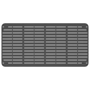 Tavolo da Giardino Antracite 200x100x71 cm Acciaio 362741