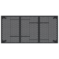 Tavolo da Giardino Antracite 165x80x72 cm Acciaio