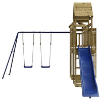 Set da Gioco da Esterno in Legno di Pino Impregnato 3156894