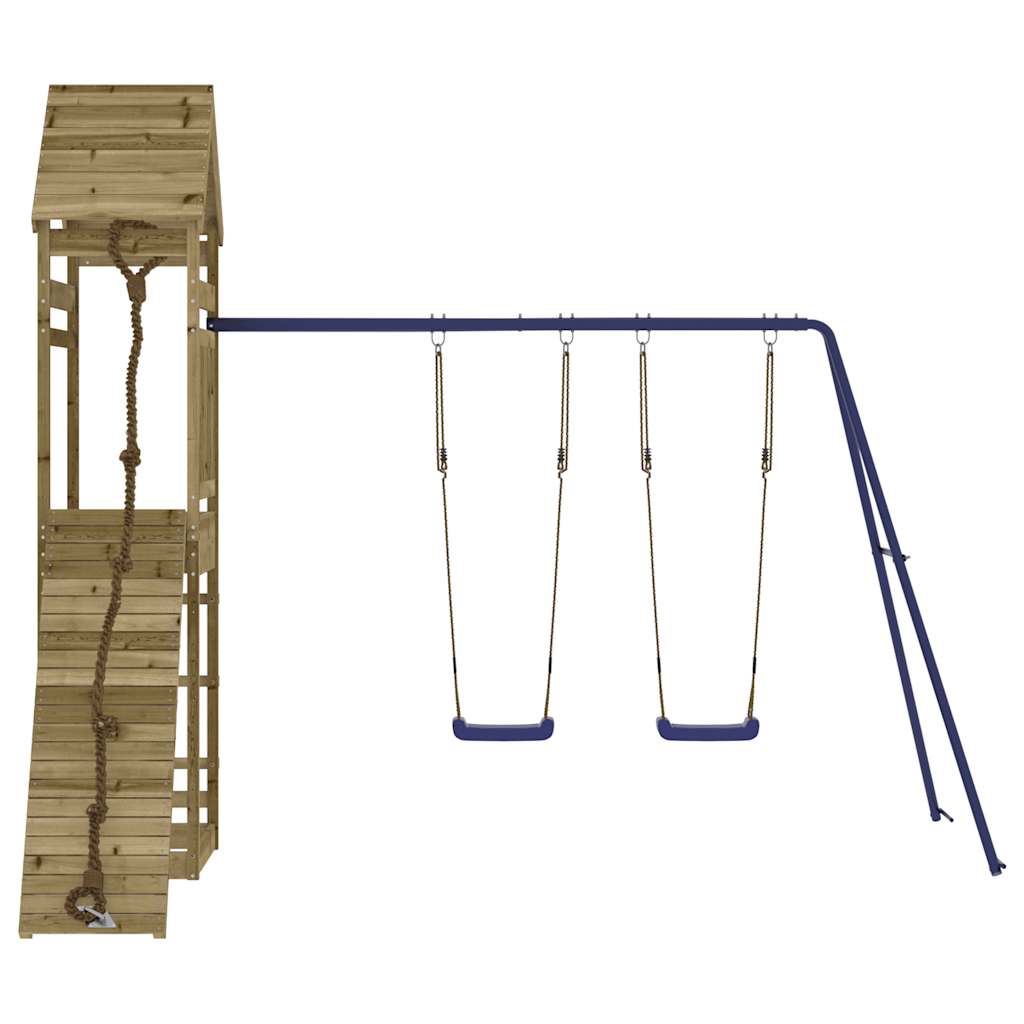 Set da Gioco da Esterno in Legno di Pino Impregnato 3156927