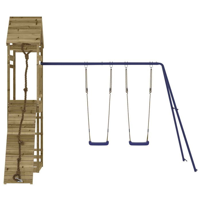 Set da Gioco da Esterno in Legno di Pino Impregnato 3156927