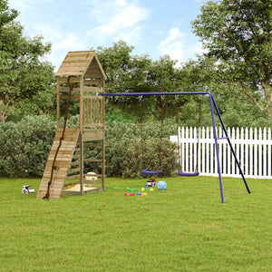 Set da Gioco da Esterno in Legno di Pino Impregnato 3156927