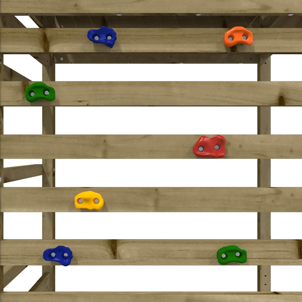 Set da Gioco da Esterno in Legno di Pino Impregnato 3156930