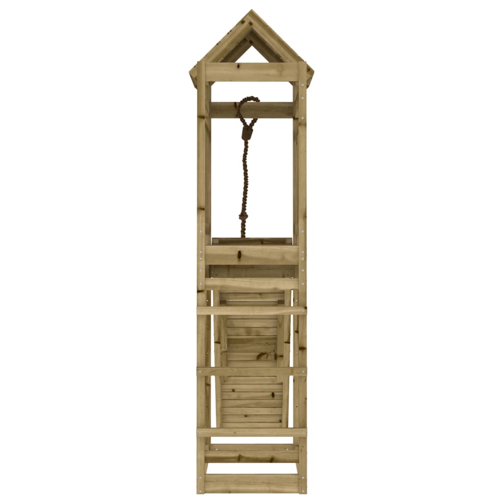 Casetta con Arrampicata in Legno di Pino Impregnato 3156942