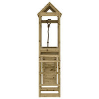 Casetta con Arrampicata in Legno di Pino Impregnato 3156942