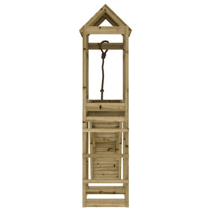 Casetta con Arrampicata in Legno di Pino Impregnato 3156942