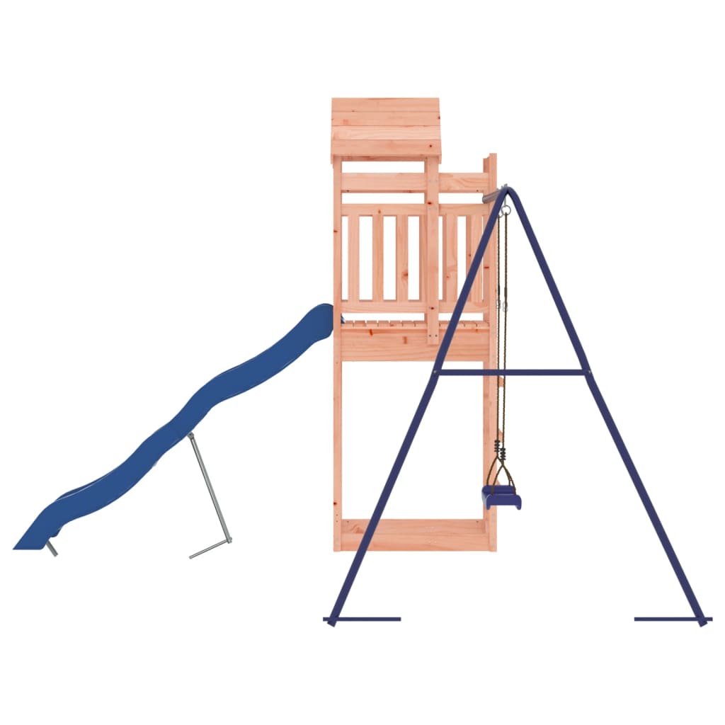 Set da Gioco da Esterno in Legno Massello di Douglas