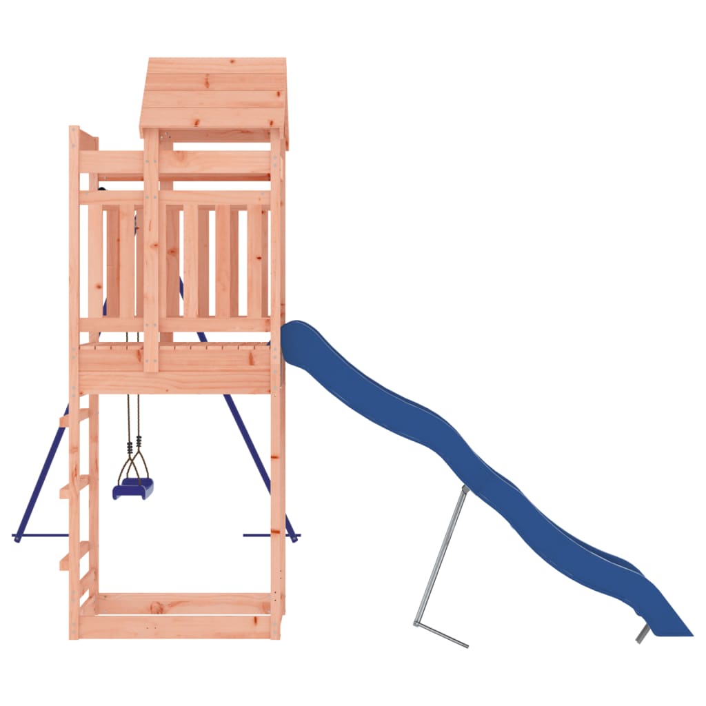 Set da Gioco da Esterno in Legno Massello di Douglas