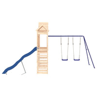 Set da Gioco da Esterno in Legno Massello di Pino 3156979