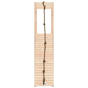 Set da Gioco da Esterno in Legno Massello di Pino 3157024