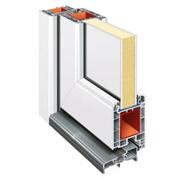 Porta Ingresso Bianca 88x200 cm in PVC 3157074