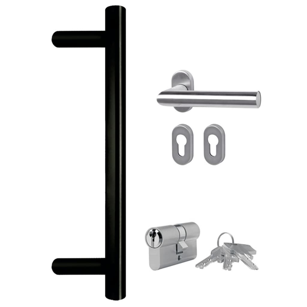 Porta Ingresso Bianca 88x200 cm in PVC 3157074