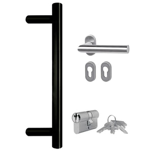 Porta Ingresso Bianca 98x200 cm in PVC 3157075