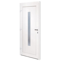 Porta Ingresso Bianca 98x208 cm in PVC 3157076