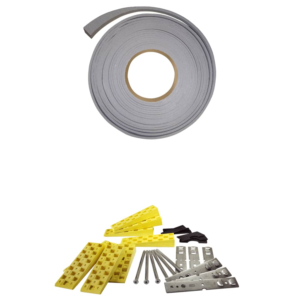 Porta Ingresso Bianca 98x208 cm in PVC 3157076