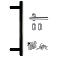 Porta Ingresso Bianca 88x200 cm in PVC