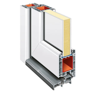 Porta Ingresso Bianca 98x200 cm in PVC 3157080