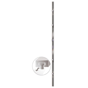 Porta Ingresso Bianca 98x200 cm in PVC 3157080