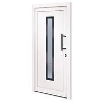Porta Ingresso Bianca 98x208 cm in PVC 3157081