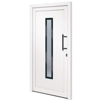 Porta Ingresso Bianca 108x208 cm in PVC 3157083