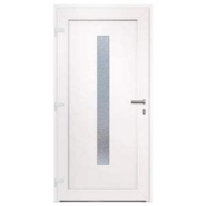 Porta Ingresso Antracite 98x200 cm in PVC 3157085