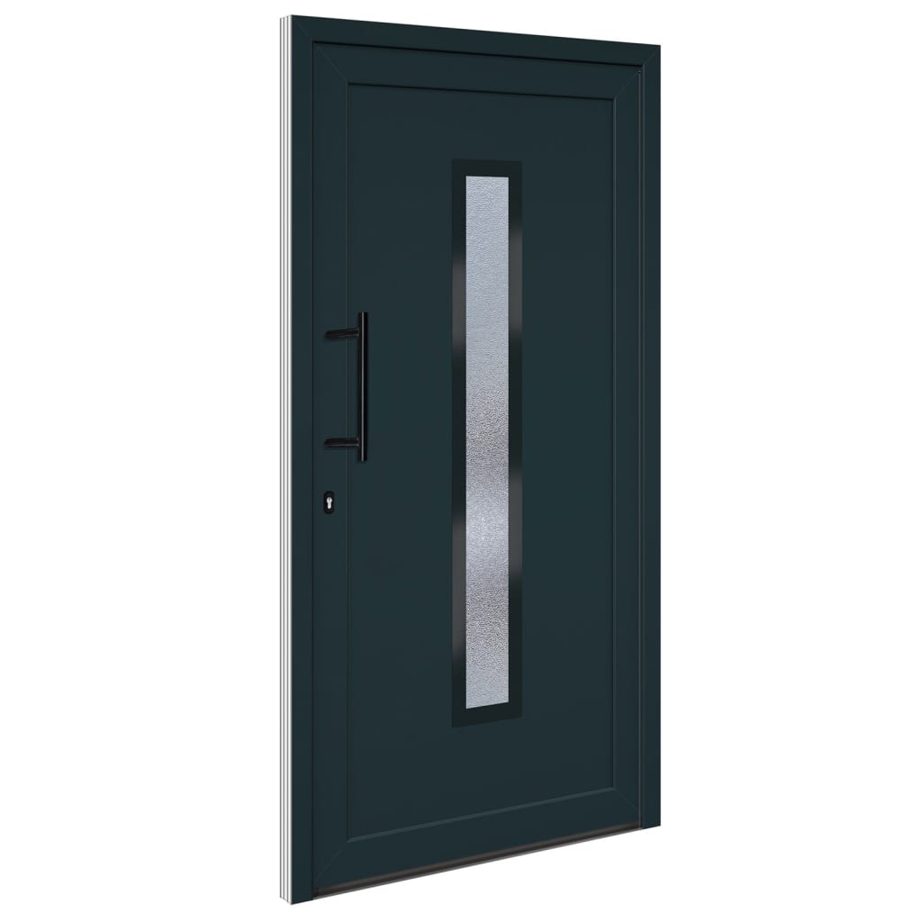 Porta Ingresso Antracite 108x208 cm in PVCcod mxl 94063
