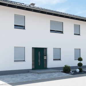 Porta Ingresso Antracite 88x200 cm in PVC 3157089