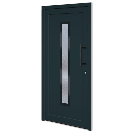 Porta Ingresso Antracite 98x200 cm in PVCcod mxl 118002