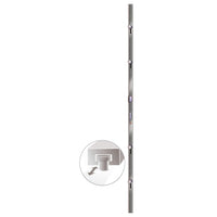 Porta Ingresso Antracite 98x208 cm in PVC 3157091