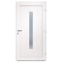 Porta Ingresso Antracite 108x208 cm in PVC