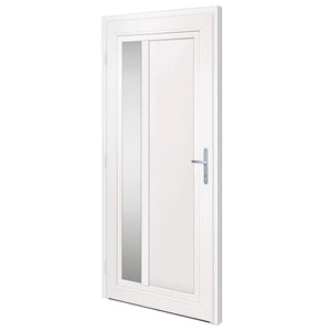 Porta Ingresso Bianca 98x208 cm in PVC 3157095