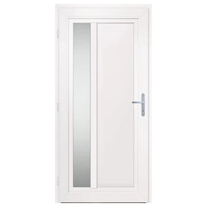Porta Ingresso Bianca 98x208 cm in PVC 3157095