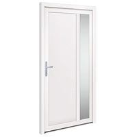 Porta Ingresso Bianca 108x208 cm in PVC 3157096