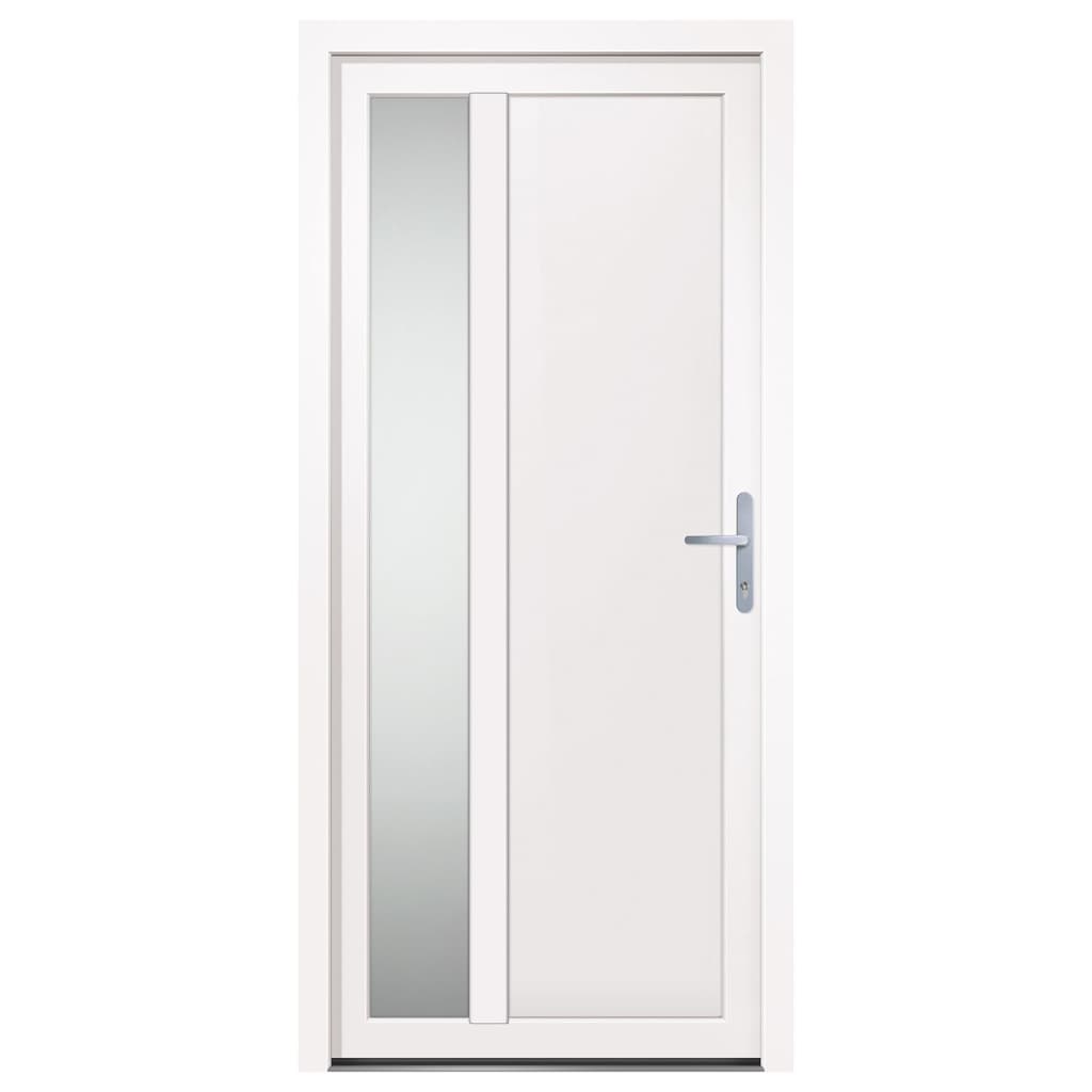 Porta Ingresso Bianca 98x208 cm in PVC